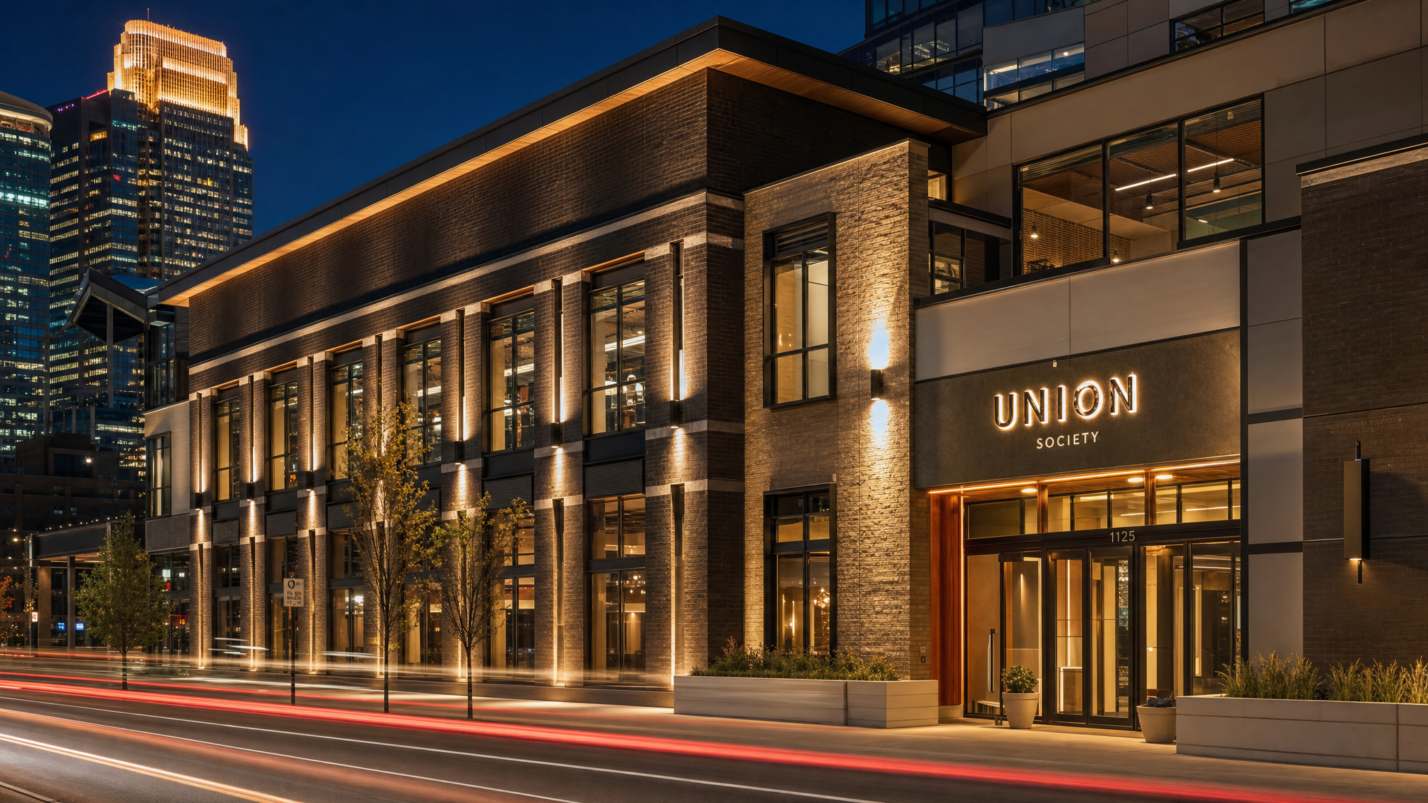 Denver Tech Center Office Park - Five Building Campus lighting project in Greenwood Village, CO